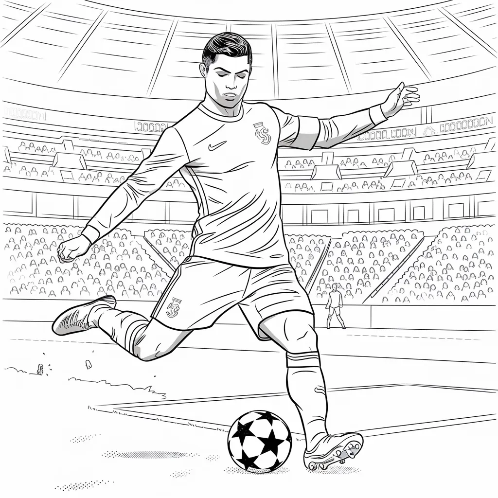 Gambar Mewarnai Pemain Sepak Bola 22 gambar mewarnai pemain sepak bola 21