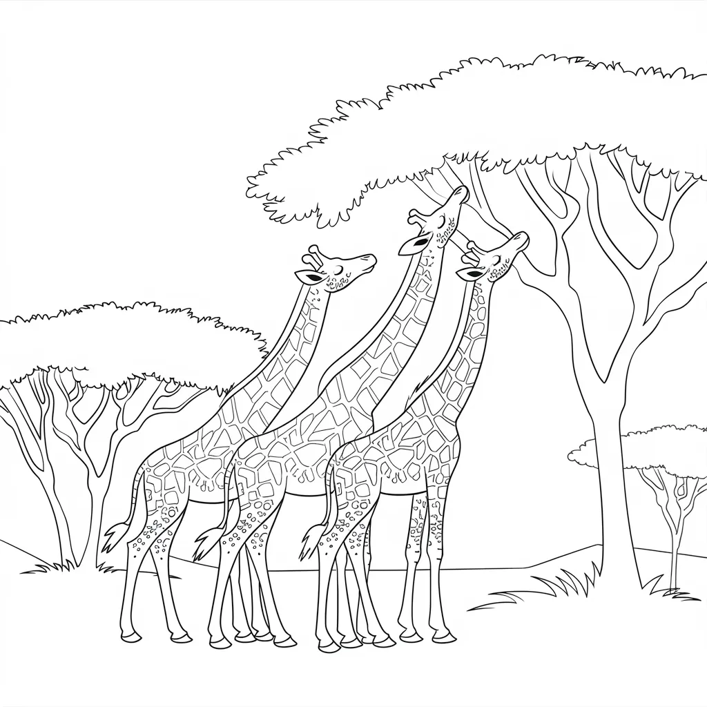 30 Gambar Hewan Belum Diwarnai untuk Diwarnai 5 gambar hewan belum diwarnai 4