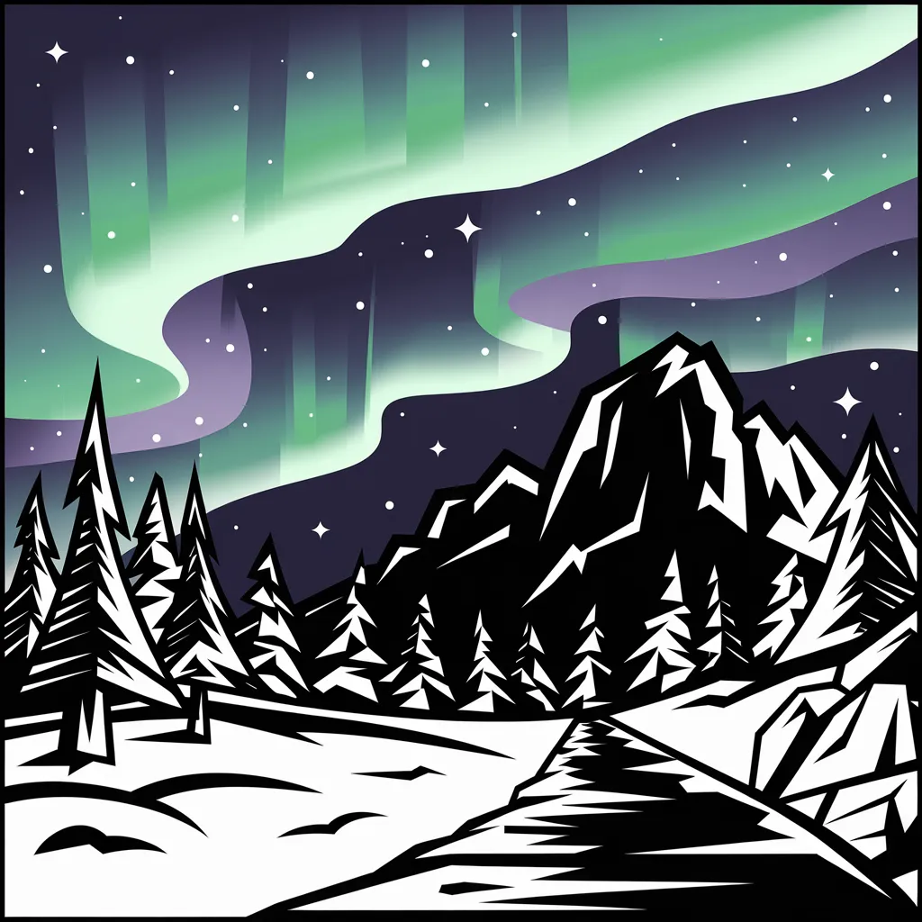 30 Gambar Pemandangan Alam Belum Diwarnai untuk Diwarnai 31 Gambar Pemandangan Alam Belum Diwarnai 30