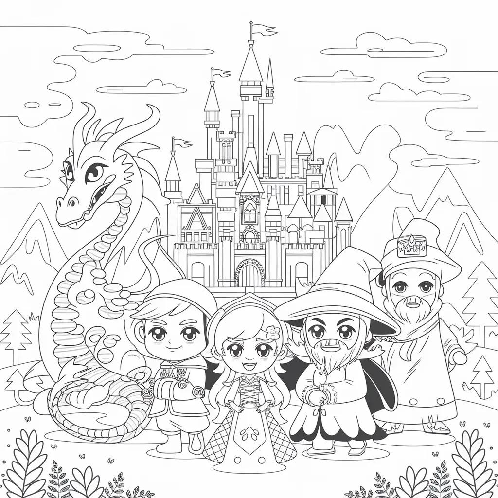 mewarnai gambar gacha life 14