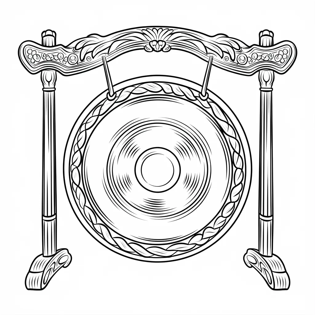 Mewarnai Gambar Kentongan Hitam Putih 29 mewarnai gambar kentongan hitam putih 28