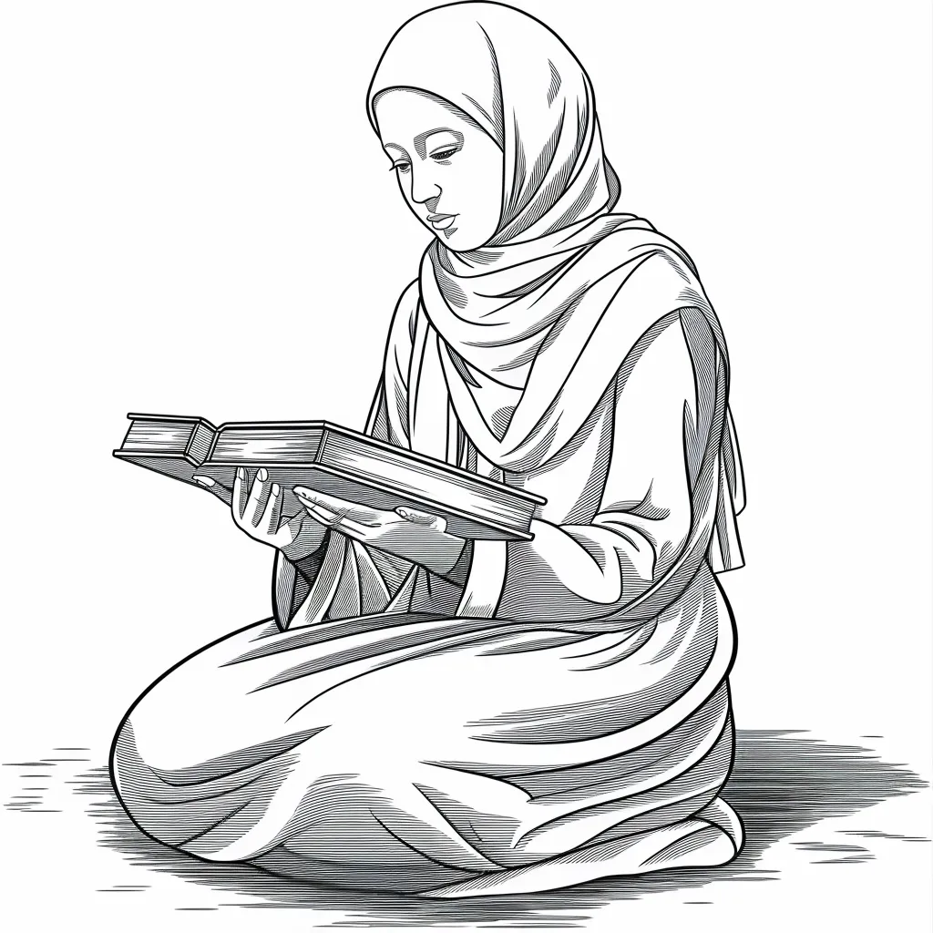 Kartun Muslimah Gambar Profil WA Islami Sederhana, Anggun, dan Penuh Makna 4 kartun muslimah gambar profil wa islami 3