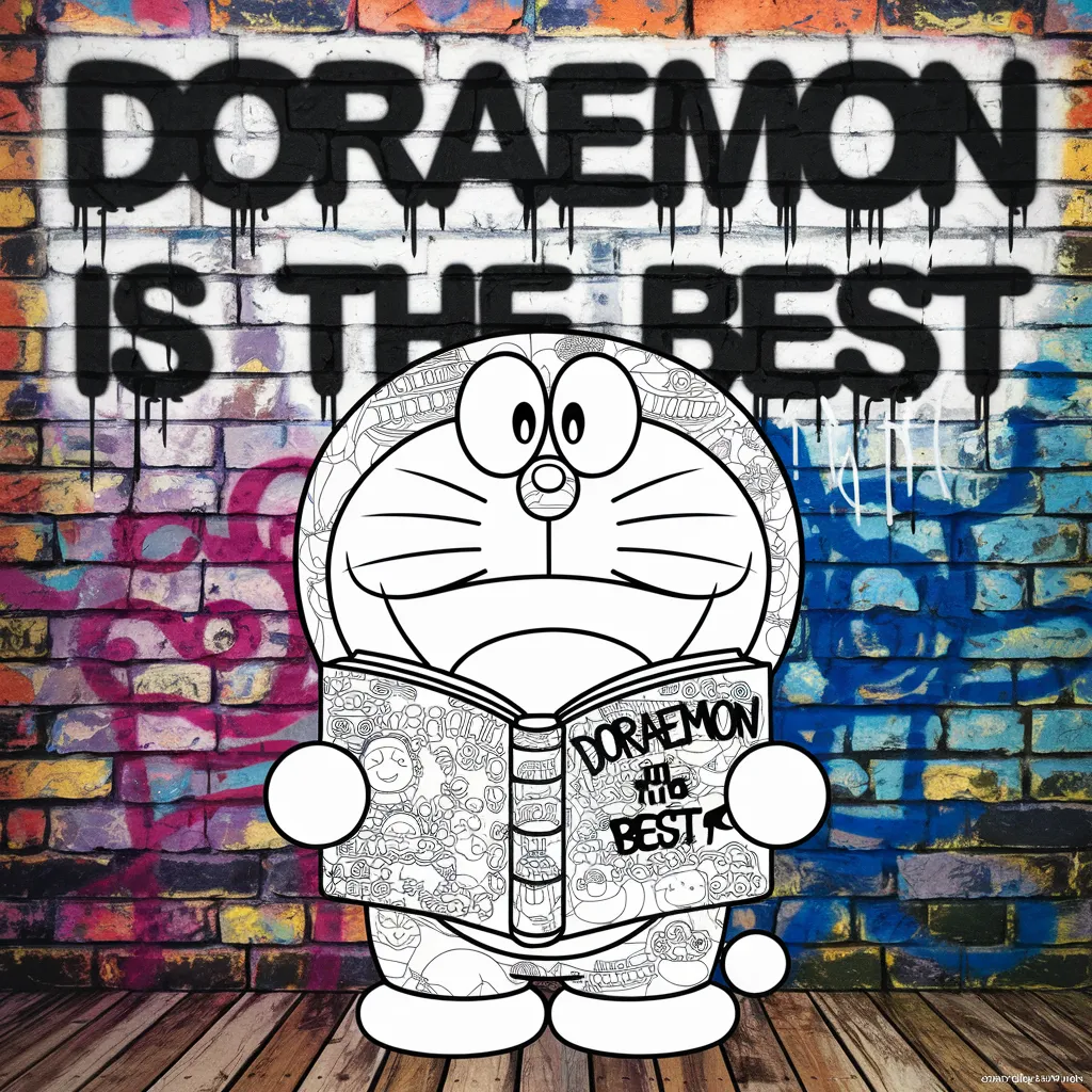 gambar grafiti kartun doraemon 14 gambar grafiti kartun doraemon 13