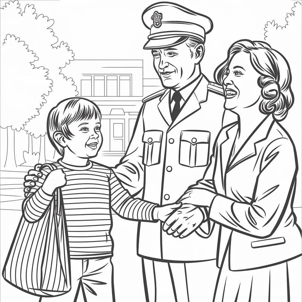 Gambar Kartun TNI dan Persit Harmoni Kehidupan Militer dan Keluarga dalam Goresan Sederhana 29 gambar kartun TNI dan Persit 28