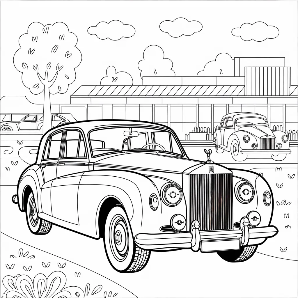 Gambar Mobil yang Belum Diwarnai 28 gambar mobil yang belum diwarnai 27