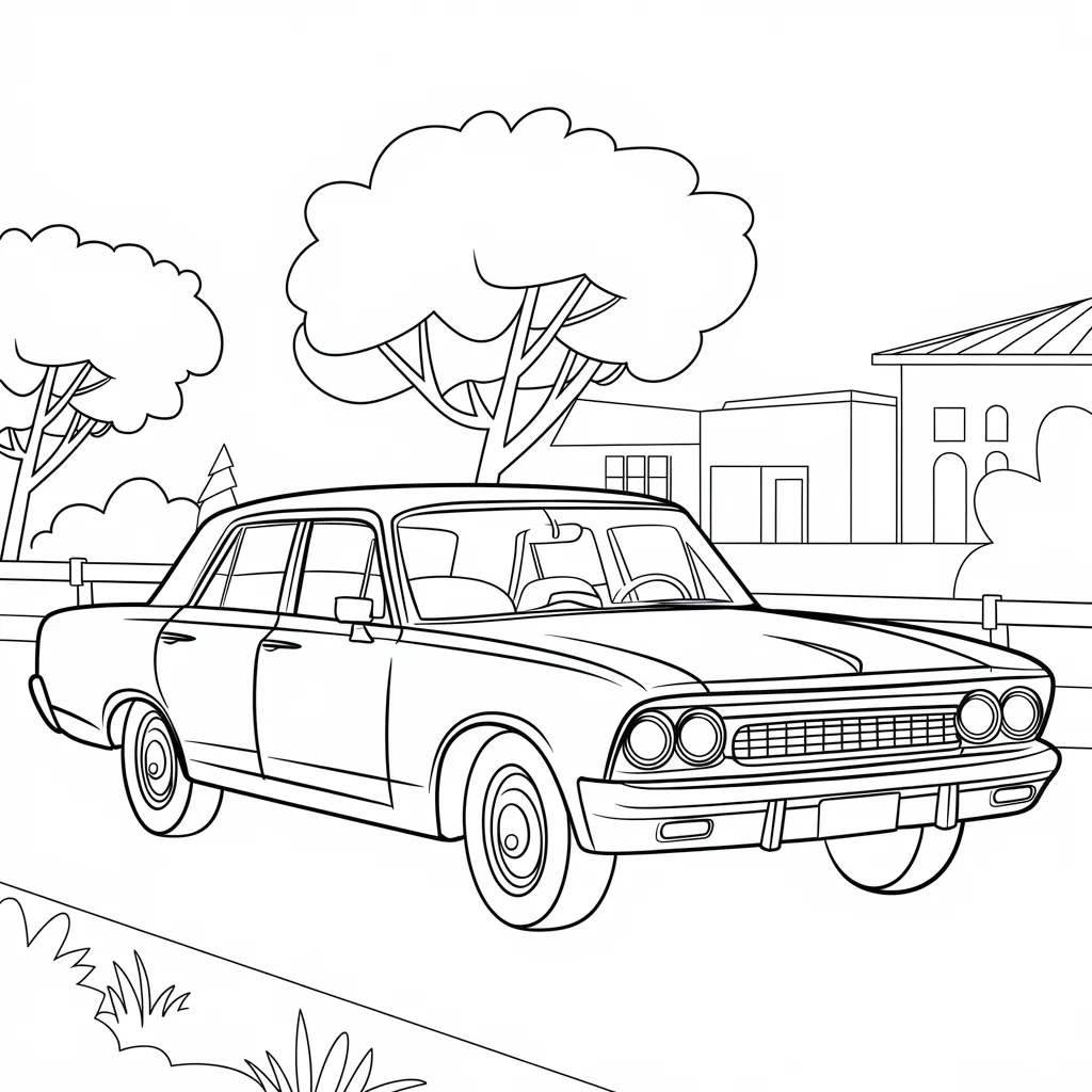 Gambar Mobil yang Belum Diwarnai 3 gambar mobil yang belum diwarnai 2