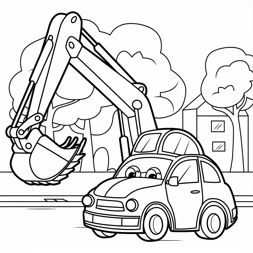 Gambar Mobil yang Belum Diwarnai 29 gambar mobil yang belum diwarnai 28