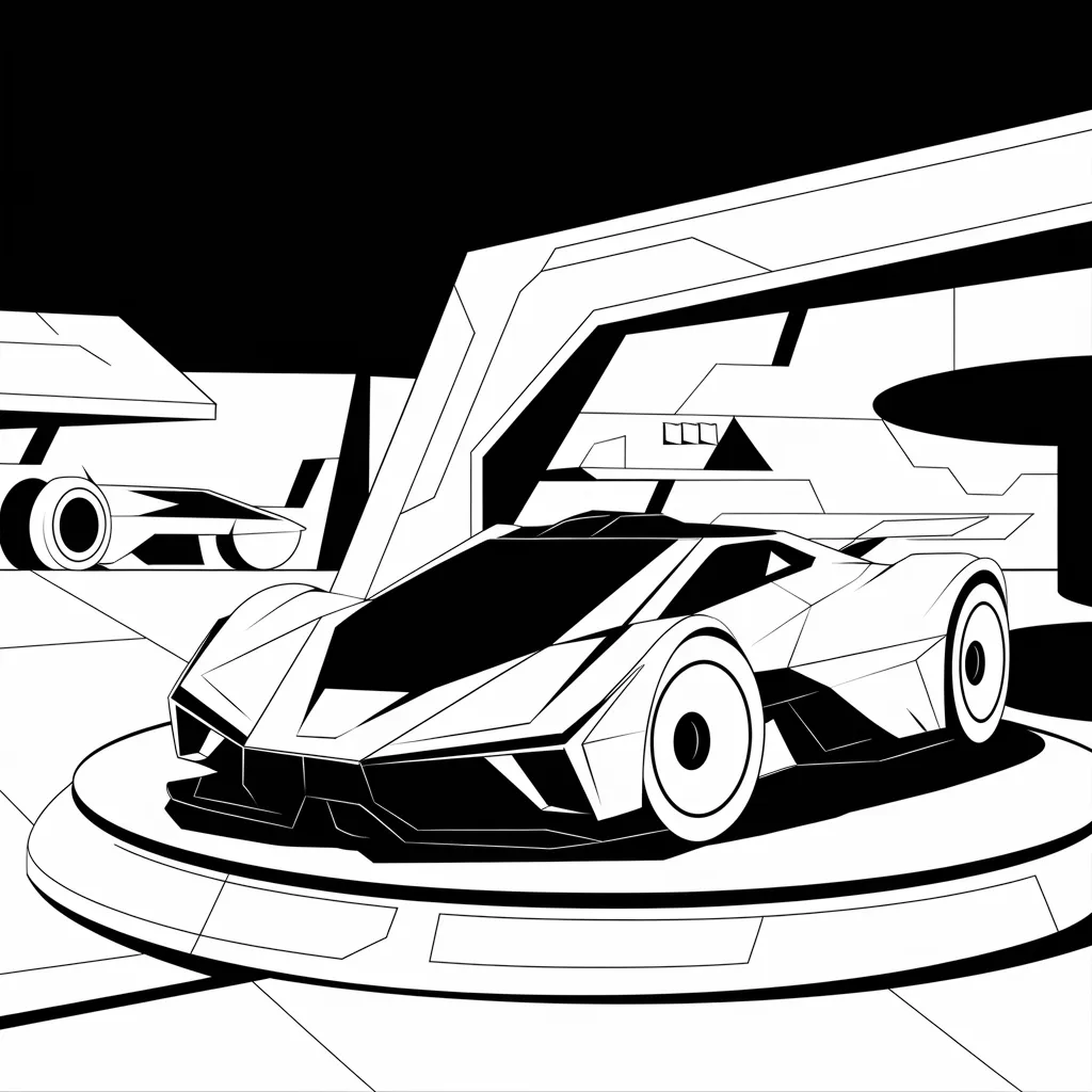 Gambar Mobil yang Belum Diwarnai 22 gambar mobil yang belum diwarnai 21