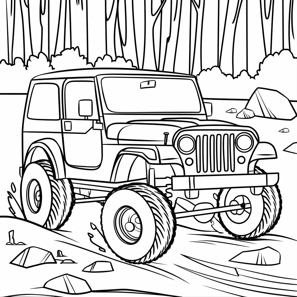 Gambar Mobil yang Belum Diwarnai 4 gambar mobil yang belum diwarnai 3