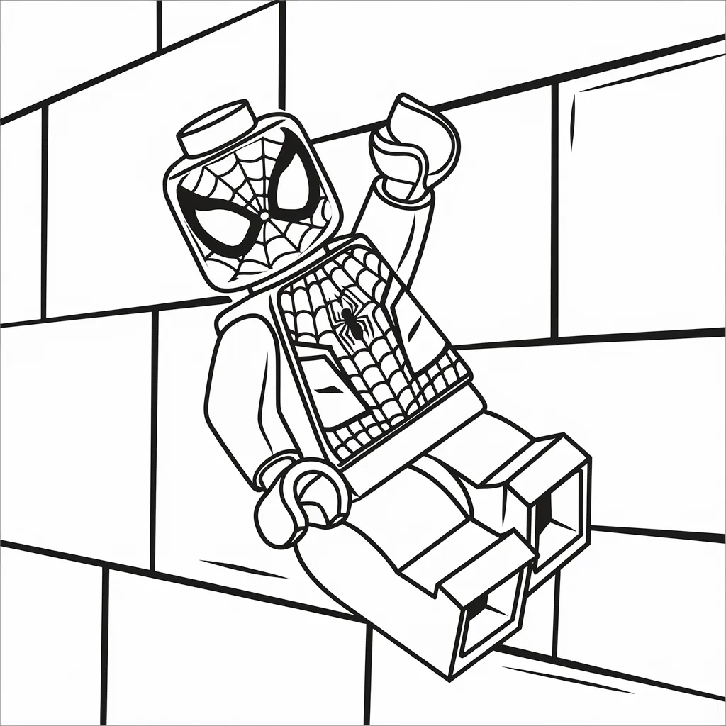 Gambar Mewarnai LEGO Spiderman: Aktivitas Kreatif dan Menyenangkan untuk Anak-Anak 28 gambar mewarnai lego spiderman 27