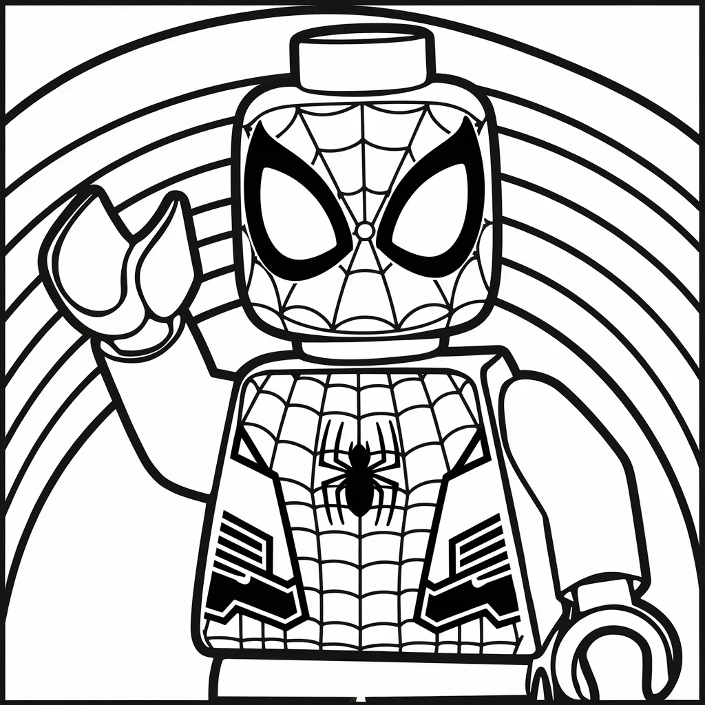 Gambar Mewarnai LEGO Spiderman: Aktivitas Kreatif dan Menyenangkan untuk Anak-Anak 29 gambar mewarnai lego spiderman 28