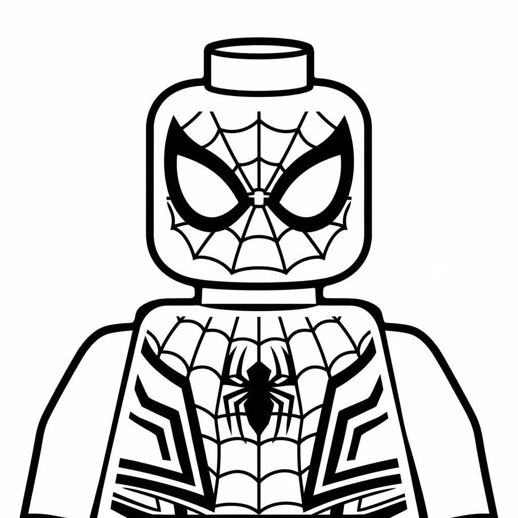 Gambar Mewarnai LEGO Spiderman: Aktivitas Kreatif dan Menyenangkan untuk Anak-Anak 6 gambar mewarnai lego spiderman 5
