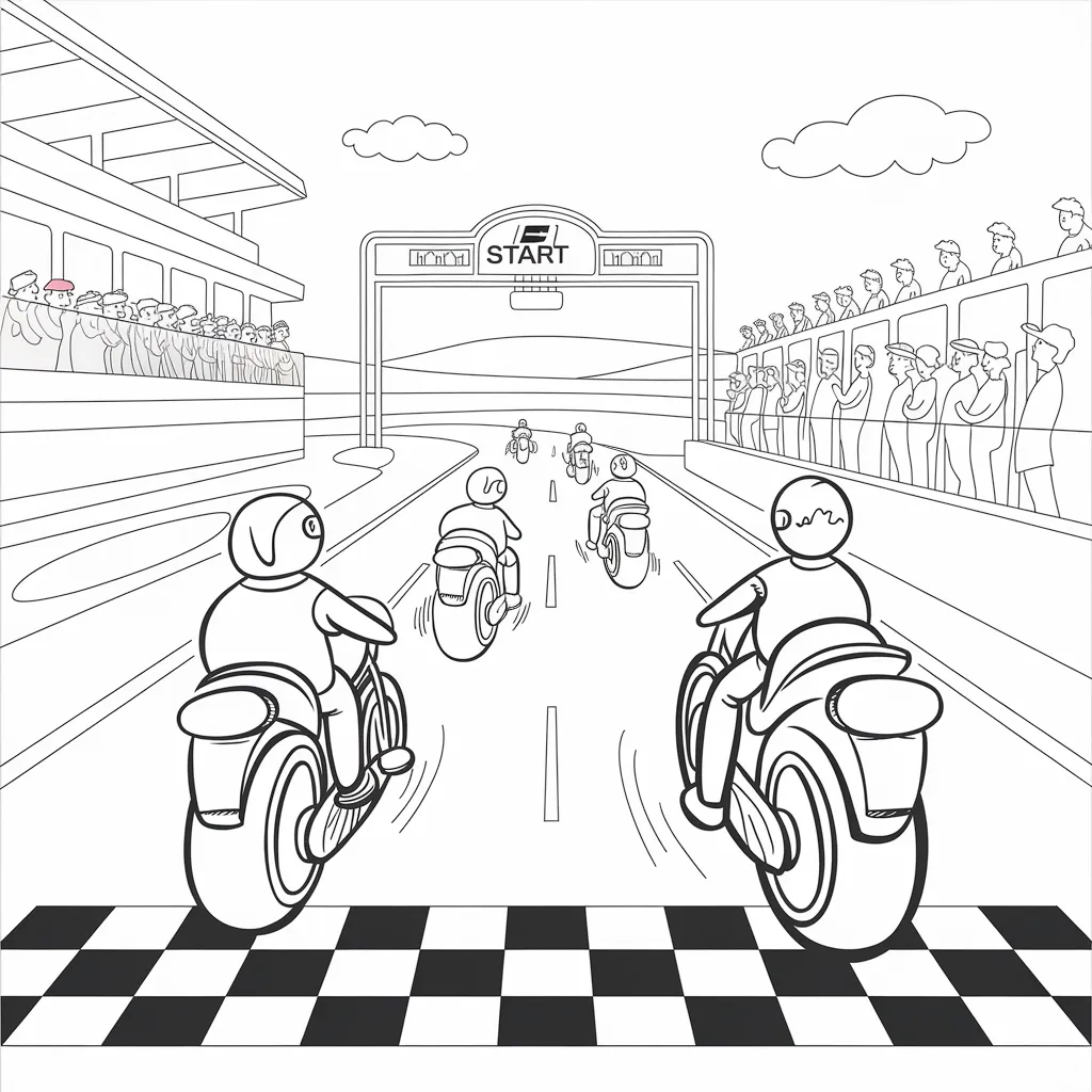 Gambar Kartun Motor Herex Tiger 8 gambar kartun motor herex macan 7