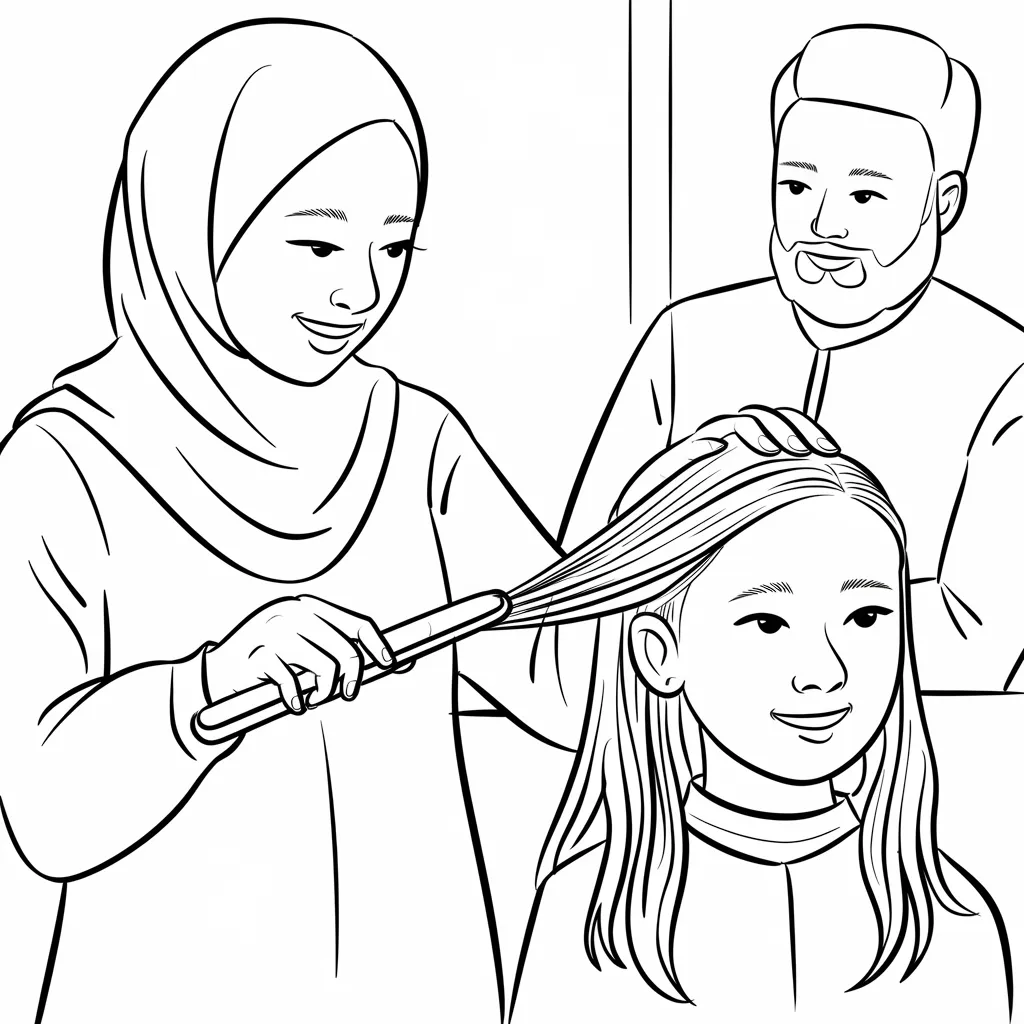 Gambar Kartun TNI dan Persit Harmoni Kehidupan Militer dan Keluarga dalam Goresan Sederhana 22 gambar kartun TNI dan Persit 21