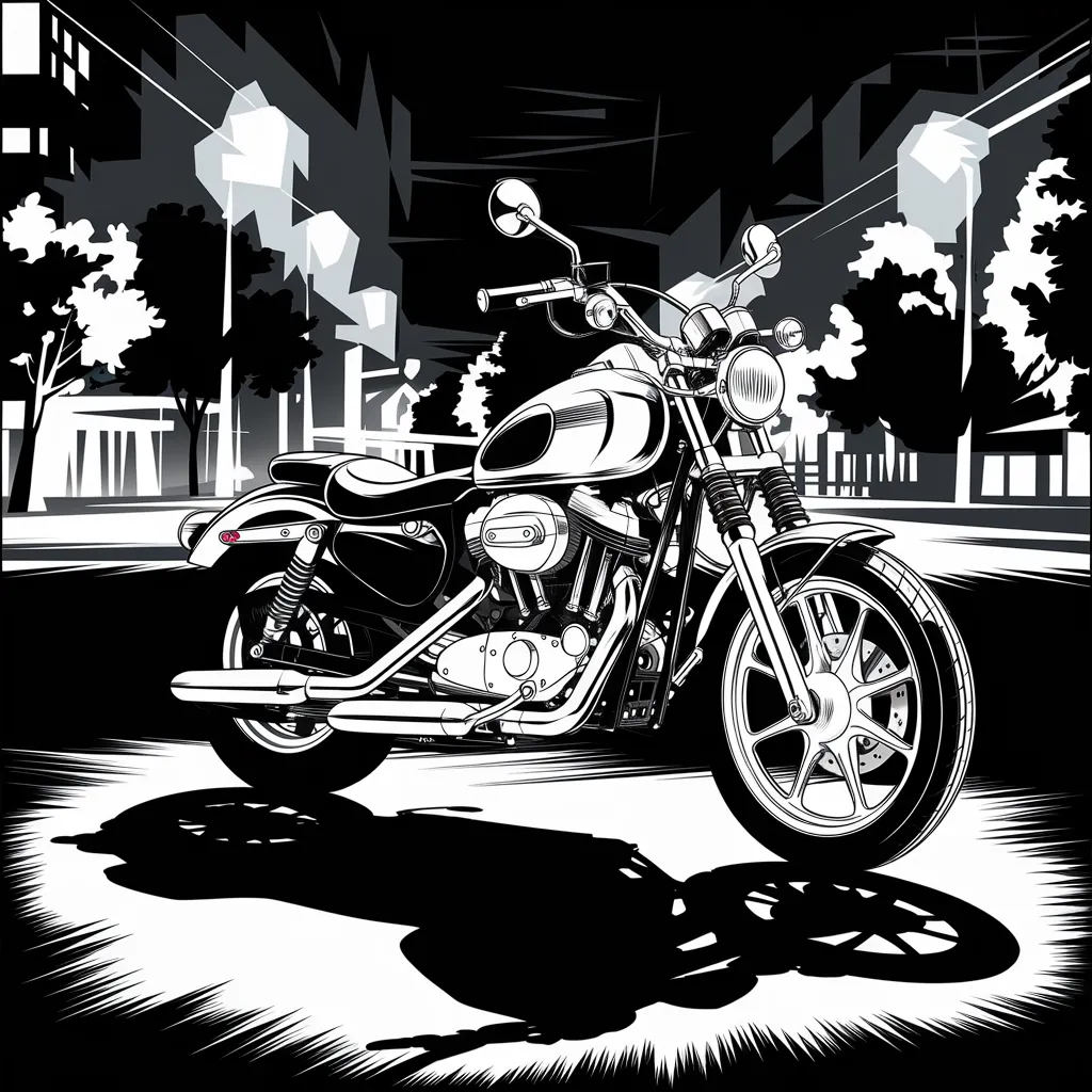 Gambar Kartun Motor Herex Tiger 9 gambar kartun motor herex macan 8