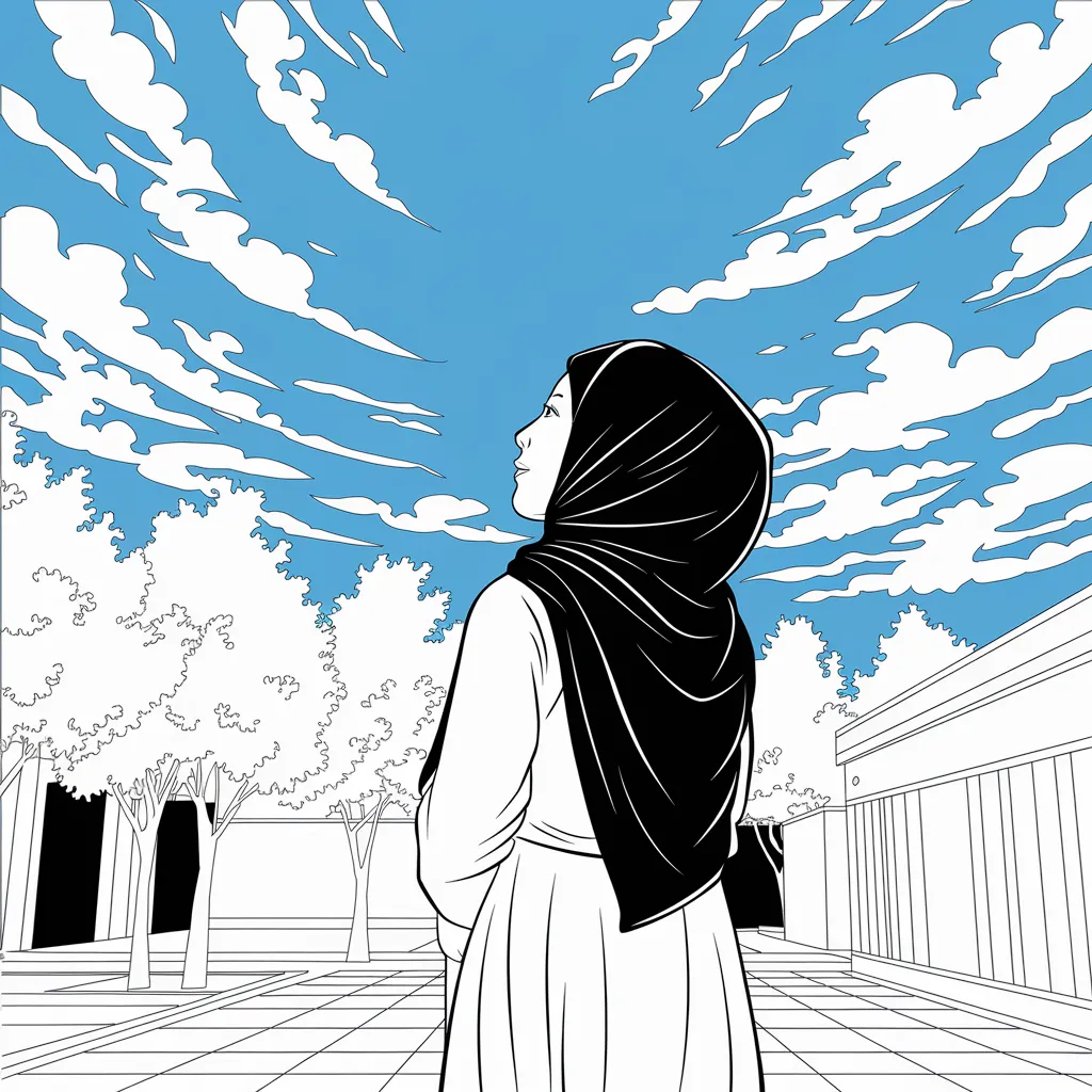 Kartun Muslimah Gambar Profil WA Islami Sederhana, Anggun, dan Penuh Makna 8 kartun muslimah gambar profil wa islami 7