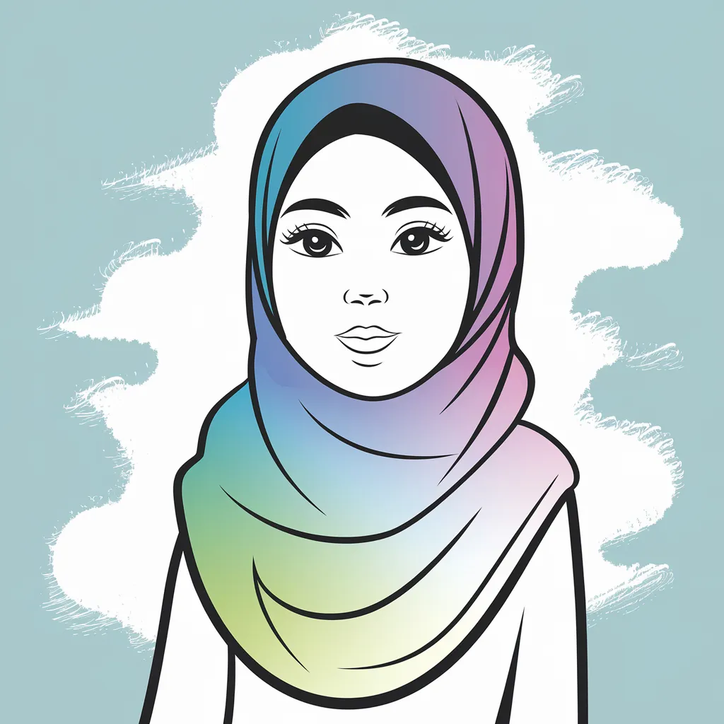 Kartun Muslimah Gambar Profil WA Islami Sederhana, Anggun, dan Penuh Makna 27 kartun muslimah gambar profil wa islami 27