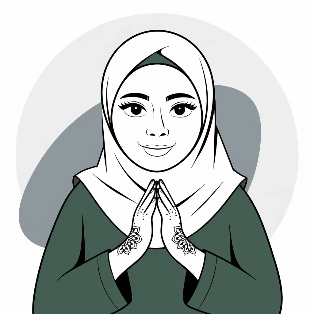 Kartun Muslimah Gambar Profil WA Islami Sederhana, Anggun, dan Penuh Makna 12 kartun muslimah gambar profil wa islami 11