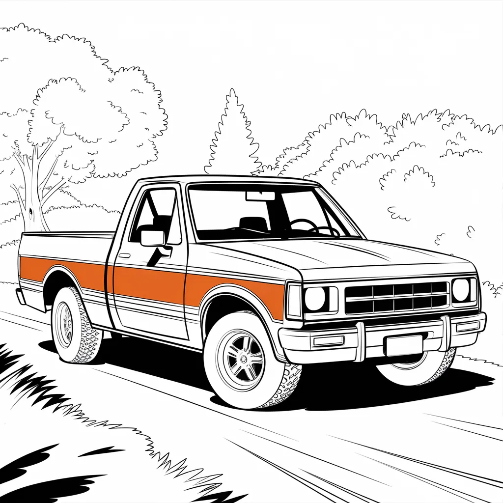 Gambar Mobil yang Belum Diwarnai 19 gambar mobil yang belum diwarnai 18