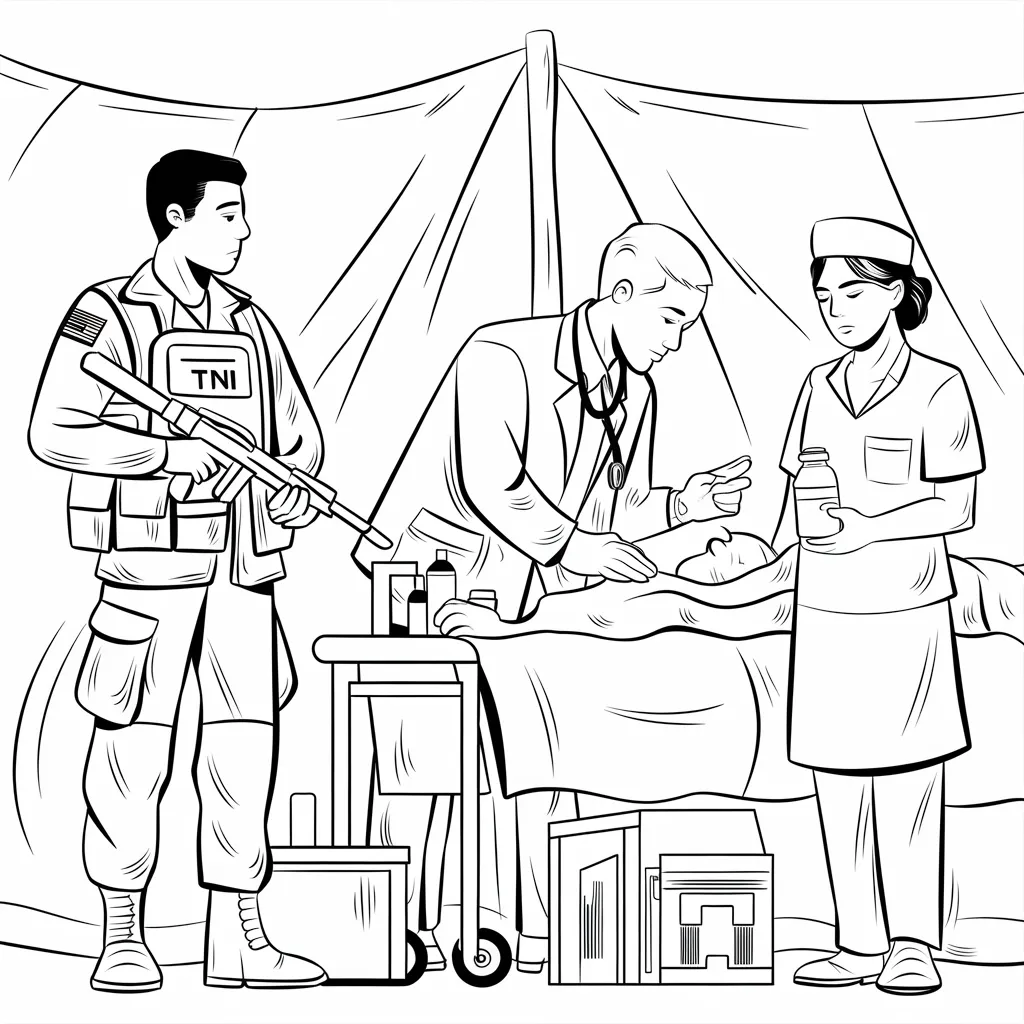 Gambar TNI Keren Kartun Inspirasi Karakter Militer yang Modern dan Berwibawa 12 gambar tni keren kartun 11