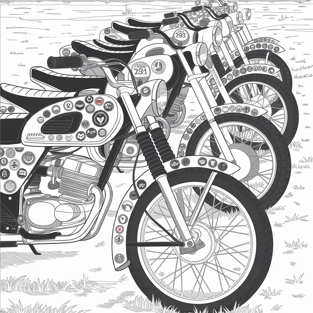 Gambar Kartun Motor Herex Tiger 11 gambar kartun motor herex harimau 10