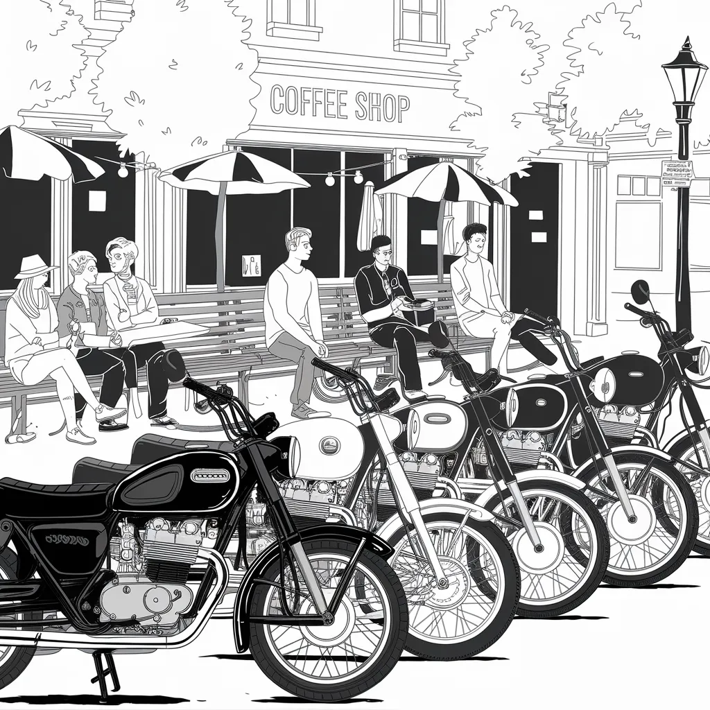 Gambar Kartun Motor Herex Tiger 3 gambar kartun motor herex harimau 2