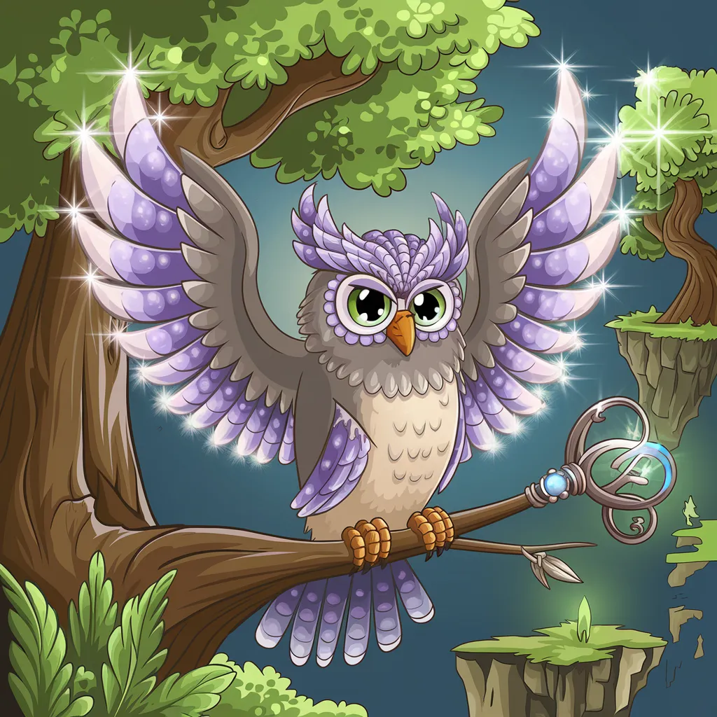 Burung Hantu 2D Bergambar 3 burung hantu 2d bergambar 2