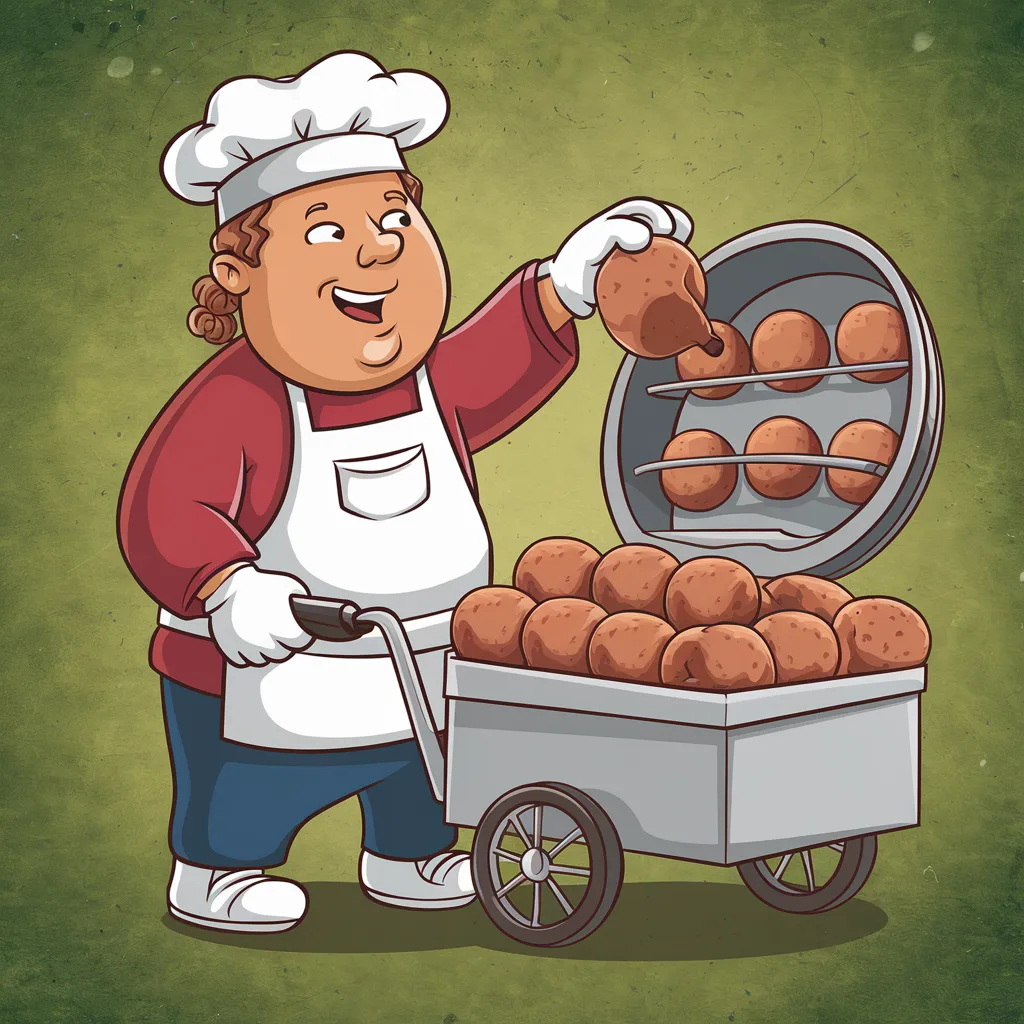 Gambar Tukang Bakso Kartun, Menggambarkan Kehidupan dan Keceriaan di Dunia Kuliner Tradisional 16 gambar tukang bakso kartun 15