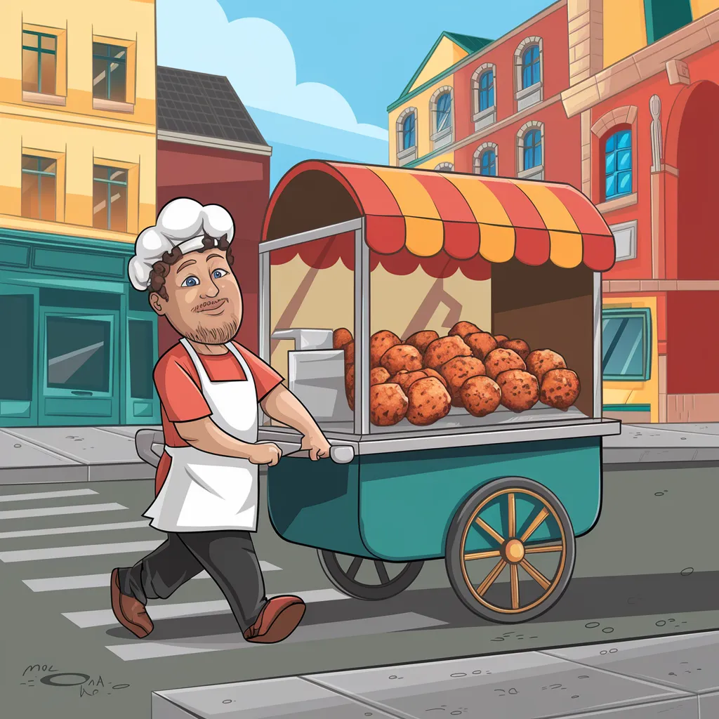 Gambar Tukang Bakso Kartun, Menggambarkan Kehidupan dan Keceriaan di Dunia Kuliner Tradisional 18 gambar tukang bakso kartun 17