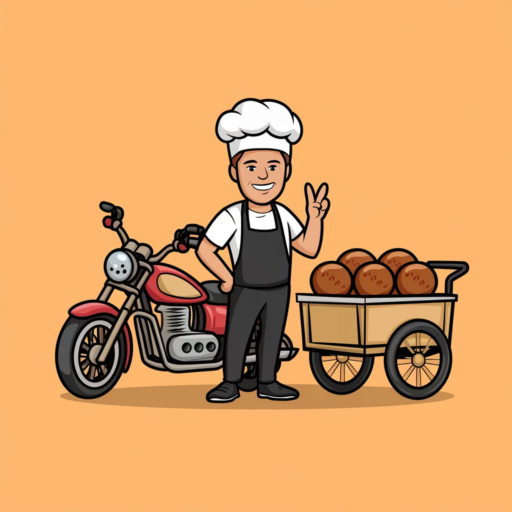 Gambar Tukang Bakso Kartun, Menggambarkan Kehidupan dan Keceriaan di Dunia Kuliner Tradisional 28 gambar tukang bakso kartun 27