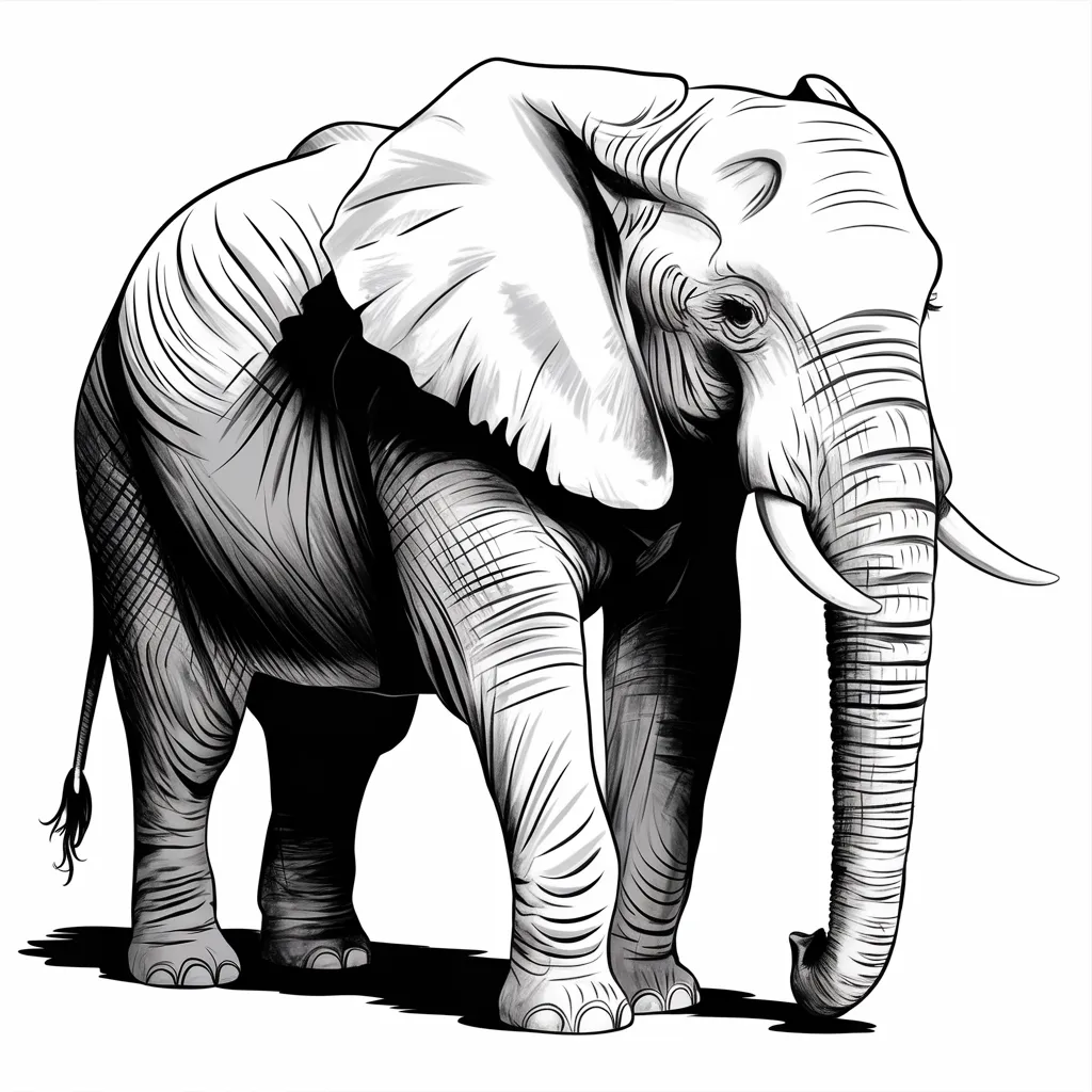 Gambar Hewan Arsir 5 gambar hewan arsir 4