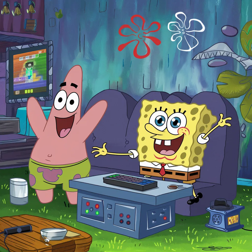 Gambar Spongebob Lucu: Menyelami Dunia Bikini Bottom dengan Keceriaan dan Humor 12 gambar spongebob lucu 11