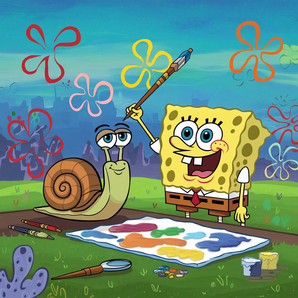 Gambar Spongebob Lucu: Menyelami Dunia Bikini Bottom dengan Keceriaan dan Humor 18 gambar spongebob lucu 17