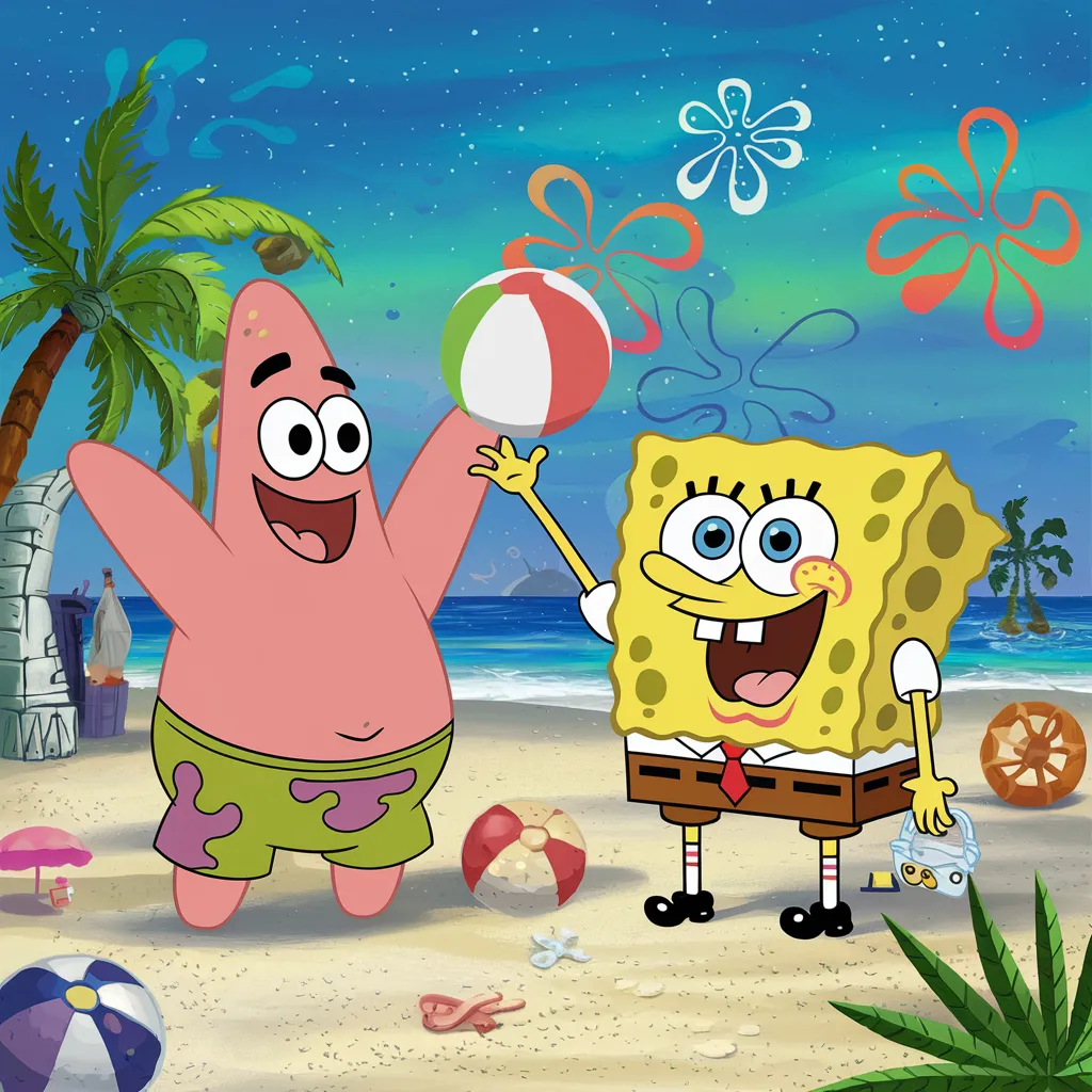 Gambar Spongebob Lucu: Menyelami Dunia Bikini Bottom dengan Keceriaan dan Humor 3 gambar spongebob lucu 2