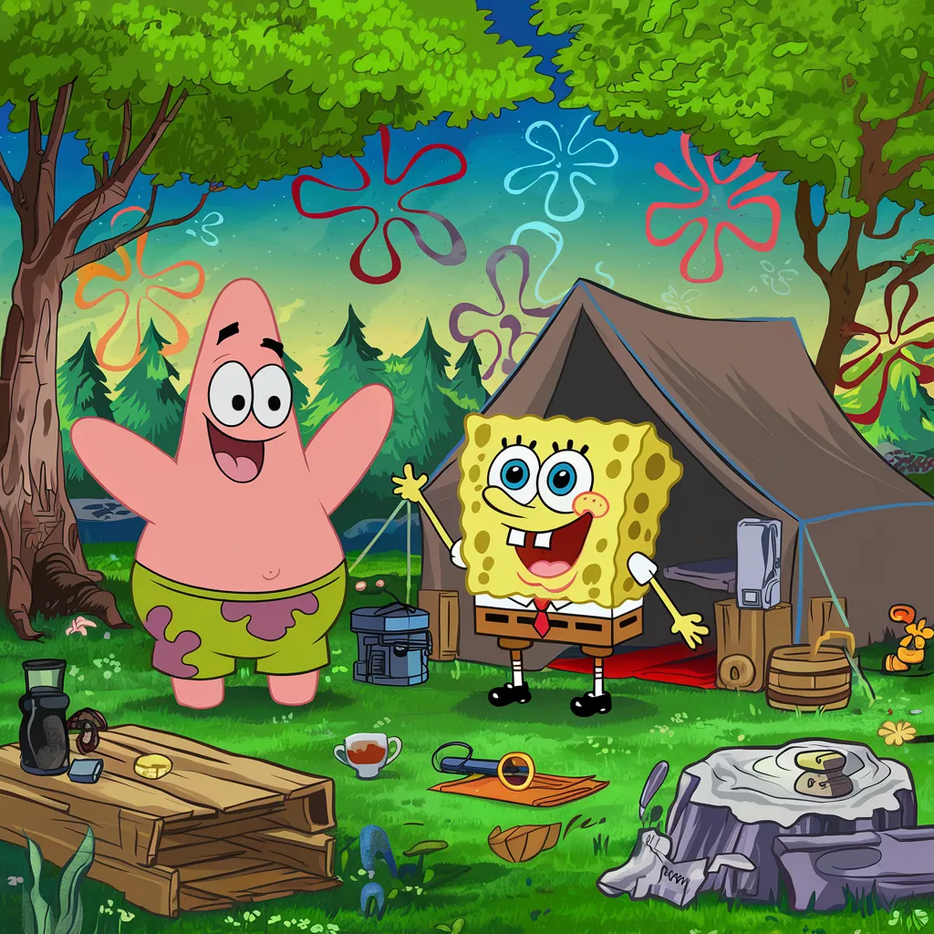 Gambar Spongebob Lucu: Menyelami Dunia Bikini Bottom dengan Keceriaan dan Humor 30 gambar spongebob lucu 29