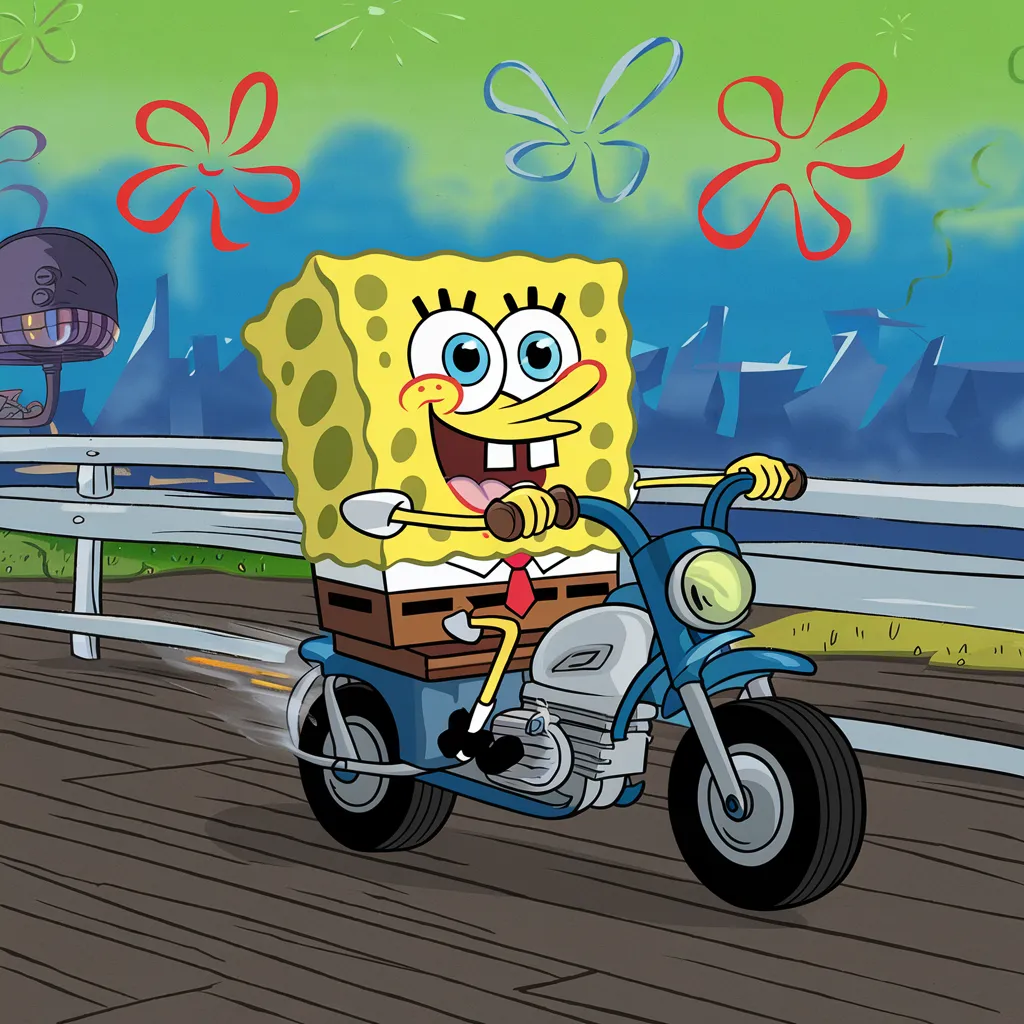 Gambar Spongebob Lucu: Menyelami Dunia Bikini Bottom dengan Keceriaan dan Humor 5 gambar spongebob lucu 4