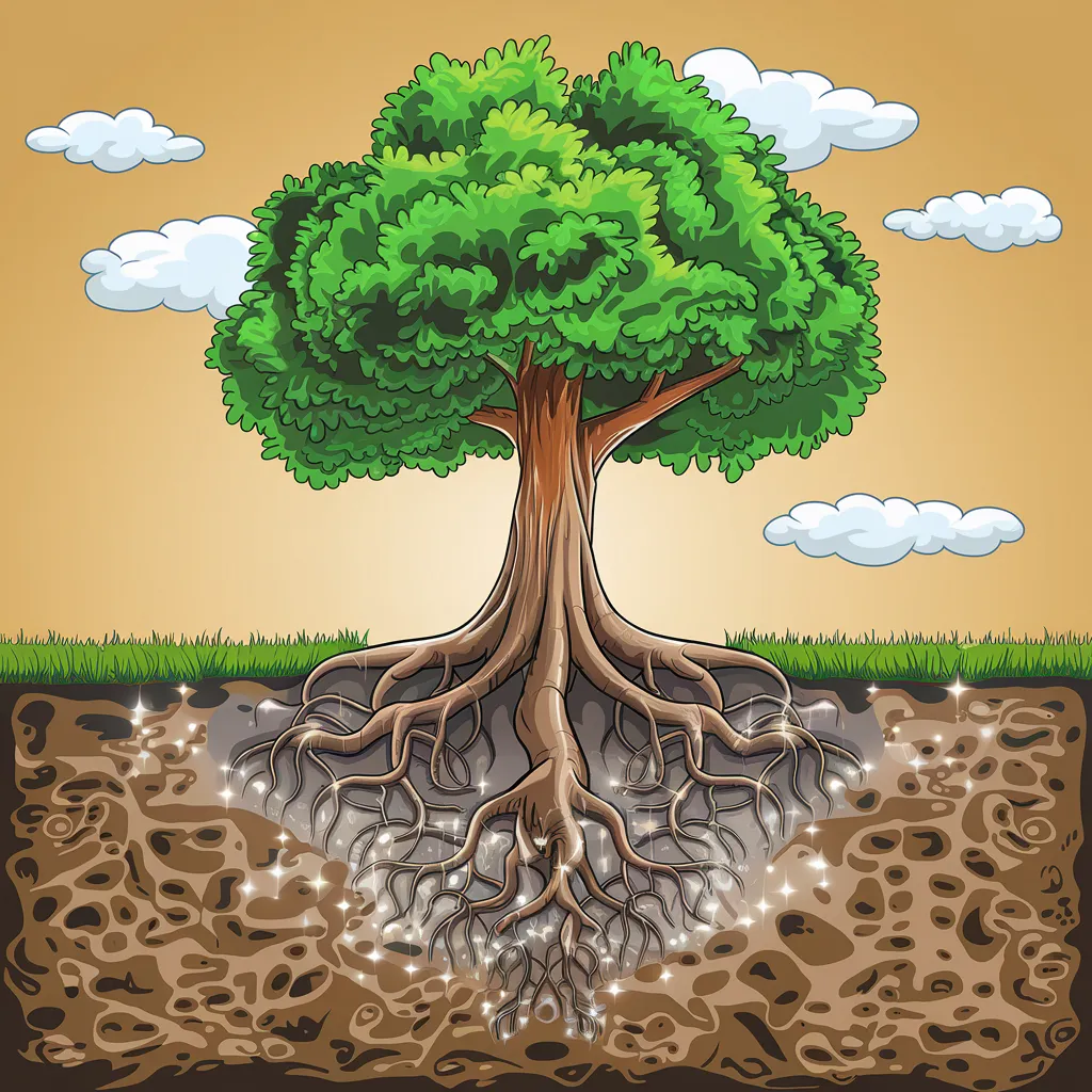 Gambar Menanam Pohon Kartun 9 gambar pohon kartun 8