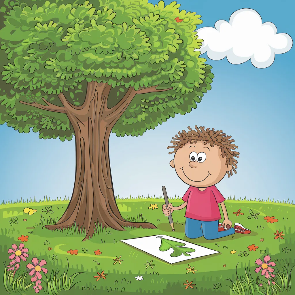 Gambar Menanam Pohon Kartun 8 gambar pohon kartun 7