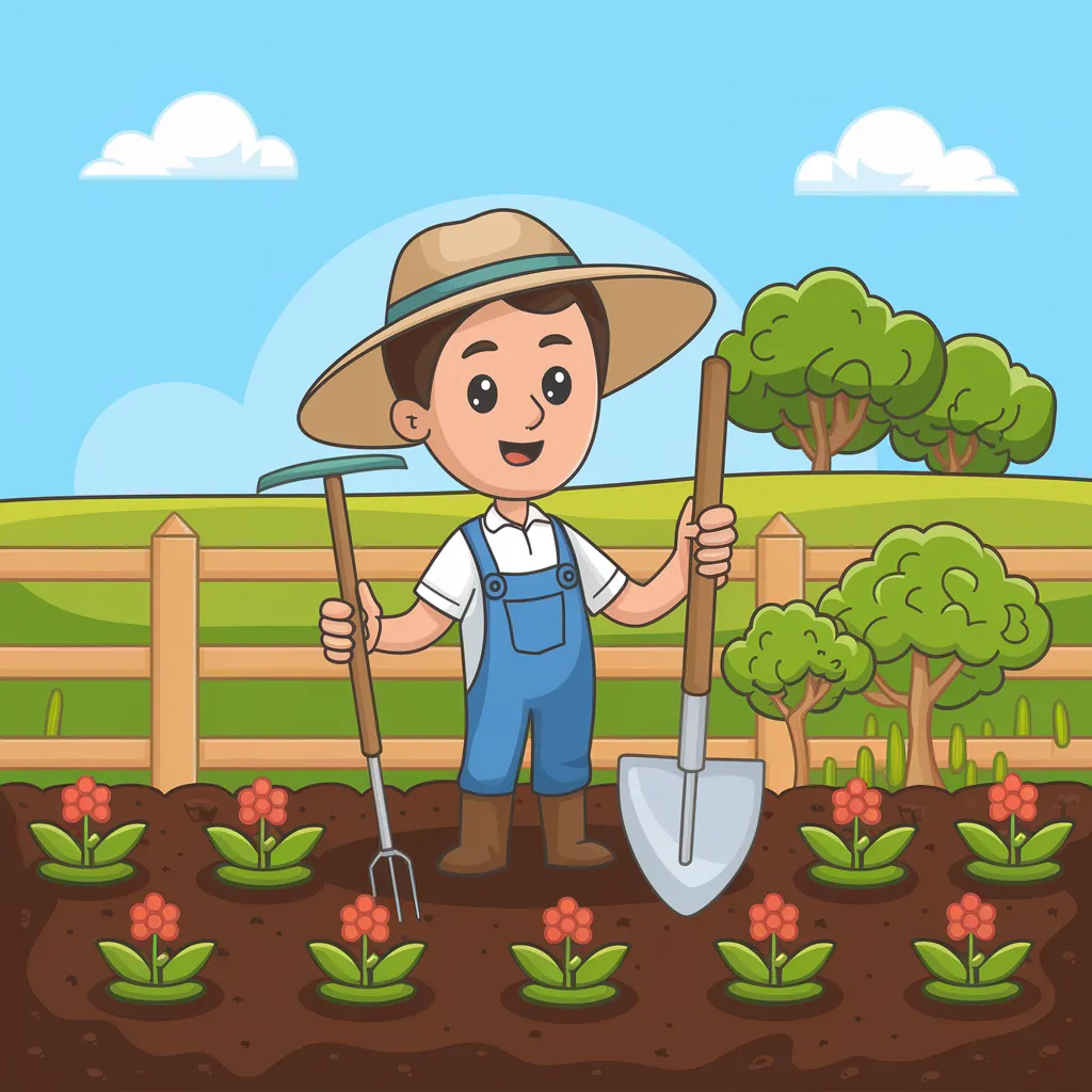 Gambar Menanam Pohon Kartun 3 gambar pohon kartun 2