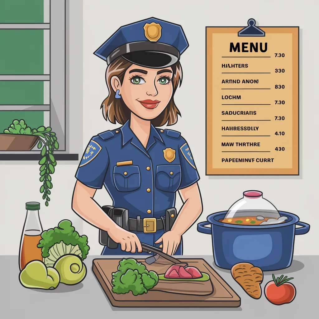 Gambar Kartun Polisi dan Bhayangkari, Menampilkan Kehidupan Sehari-hari yang Penuh Dedikasi dan Kasih Sayang 19 gambar kartun polisi dan bhayangkari 18