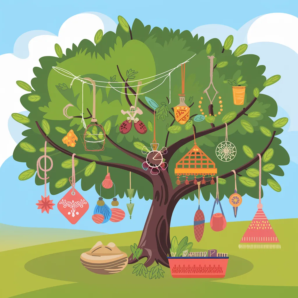 Gambar Menanam Pohon Kartun 30 gambar kartun pohon