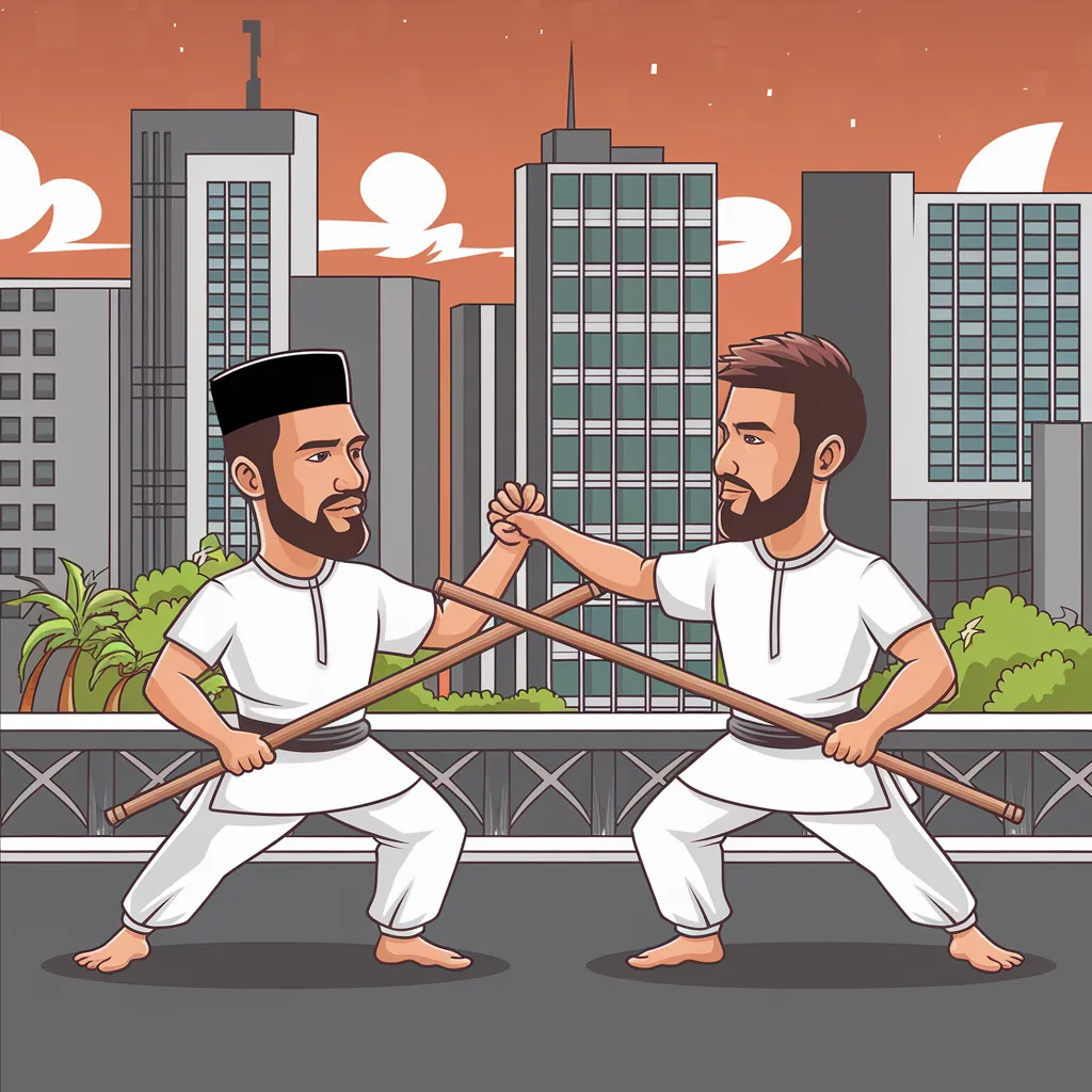 Gambar Pencak Silat Kartun Keren 12 gambar pencak silat kartun keren 11