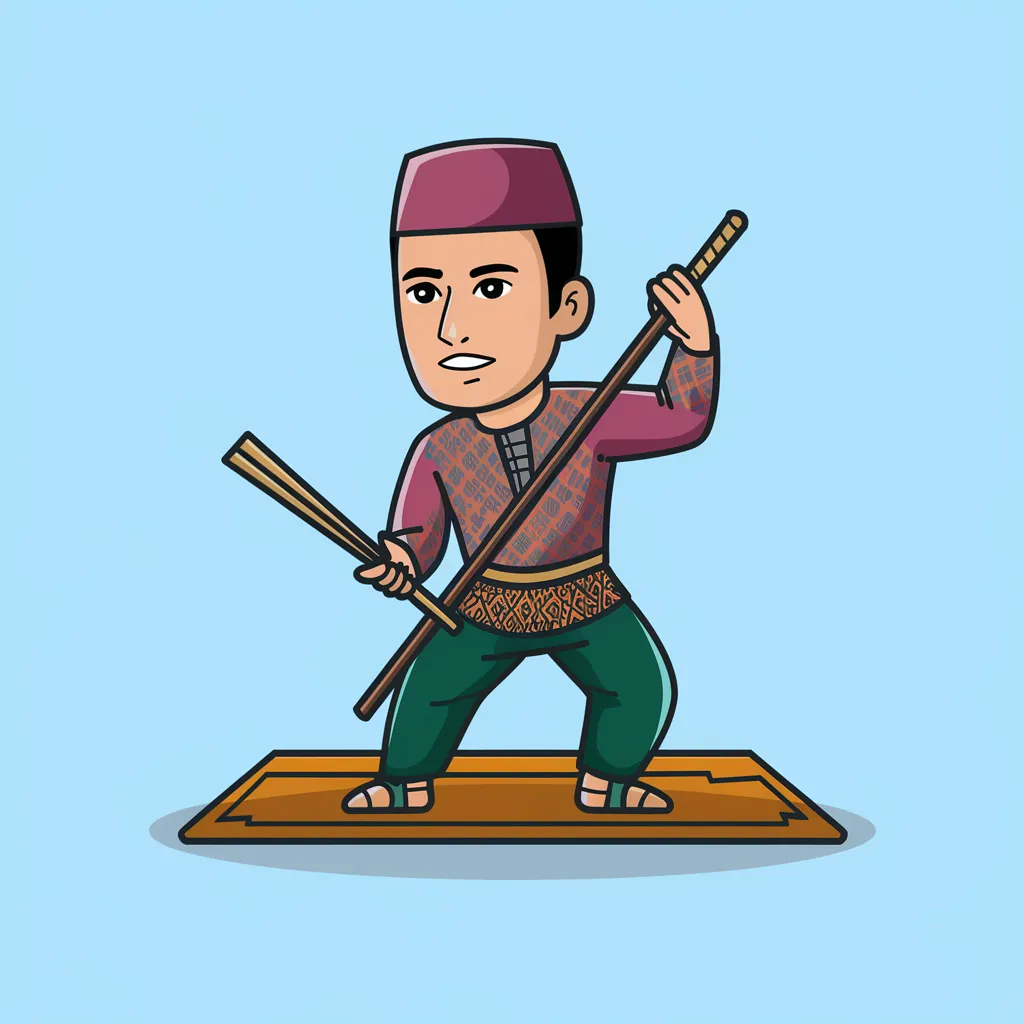 Gambar Pencak Silat Kartun Keren 11 gambar pencak silat kartun keren 10