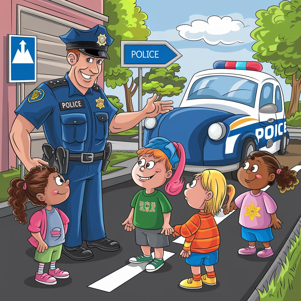 Gambar Kartun Polisi dan Bhayangkari, Menampilkan Kehidupan Sehari-hari yang Penuh Dedikasi dan Kasih Sayang 18 gambar kartun polisi dan bhayangkari 17