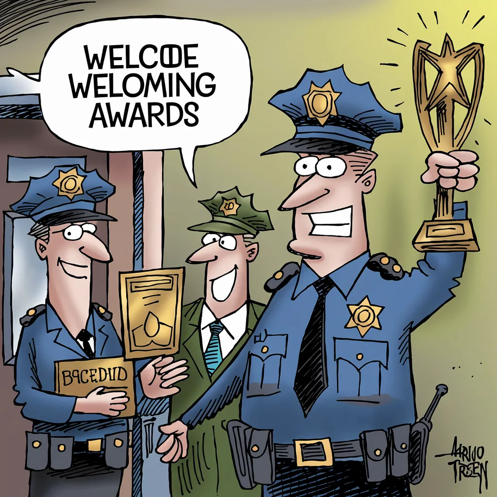 Gambar Kartun Polisi dan Bhayangkari, Menampilkan Kehidupan Sehari-hari yang Penuh Dedikasi dan Kasih Sayang 26 gambar kartun polisi dan bhayangkari 25