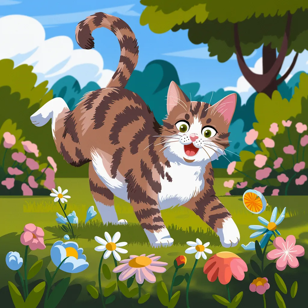 Gambar Kucing 2D 11 gambar kucing 2d
