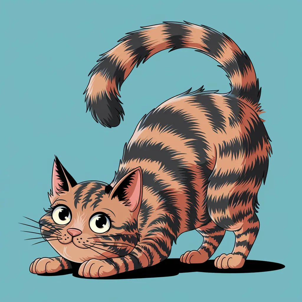 Gambar Kucing 2D 12 gambar kucing 2d
