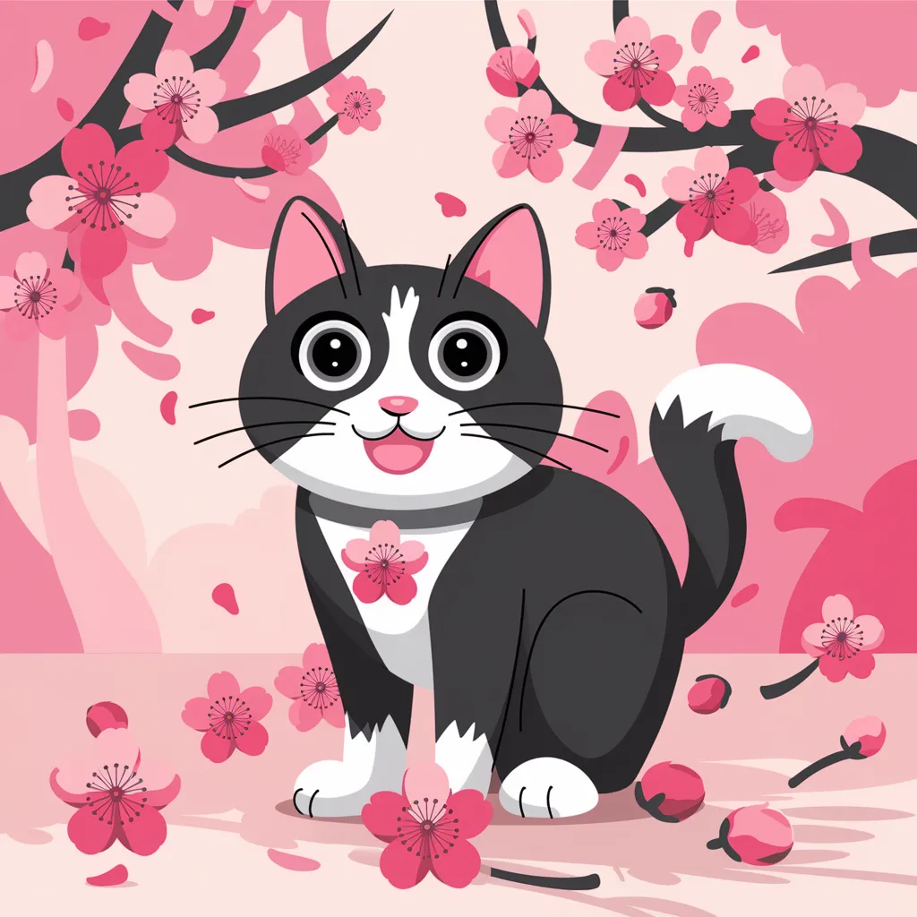 Gambar Kucing 2D 28 gambar kucing 2d