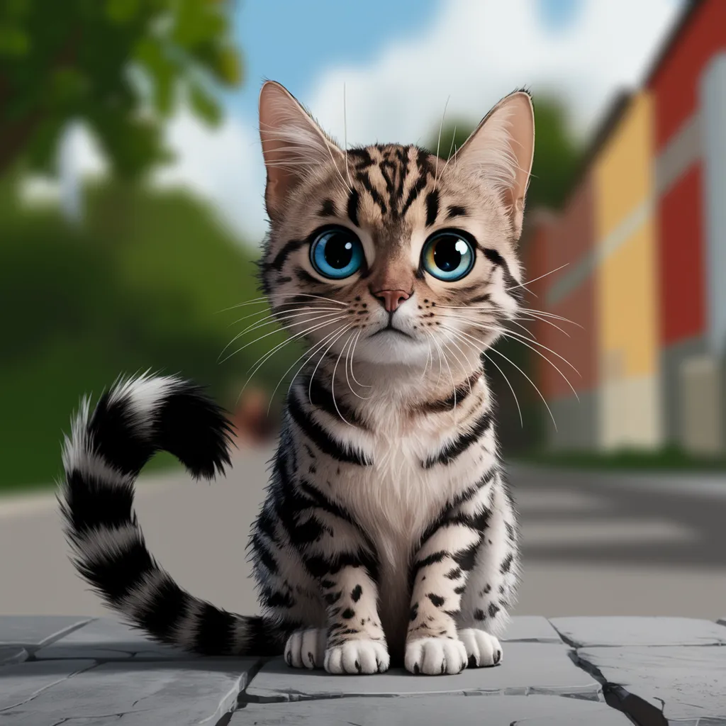 Gambar Kucing 2D 31 gambar kucing 2d