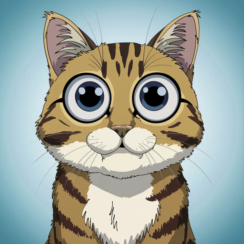 Gambar Kucing 2D 5 gambar kucing 2d